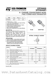STP3NA50 datasheet pdf ST Microelectronics