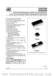 ST6232BQ1 datasheet pdf ST Microelectronics