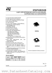 ST62E42BG1 datasheet pdf ST Microelectronics