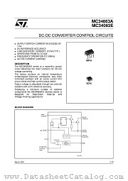 MC34063EBD-TR datasheet pdf ST Microelectronics