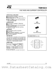 TSM102 datasheet pdf ST Microelectronics