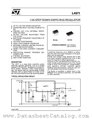 L4971 datasheet pdf ST Microelectronics
