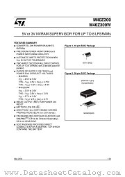 M40Z300 datasheet pdf ST Microelectronics