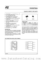 74VHCT32AM datasheet pdf ST Microelectronics