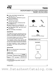 TS836-4IDT datasheet pdf ST Microelectronics