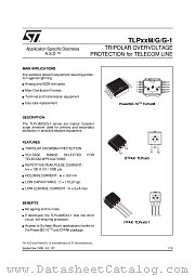 TLP140G-1 datasheet pdf ST Microelectronics