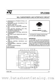 STLC3065Q datasheet pdf ST Microelectronics
