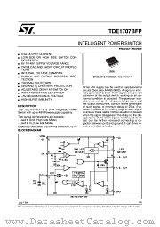 TDE1707BFP datasheet pdf ST Microelectronics