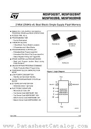 M29F002BB datasheet pdf ST Microelectronics