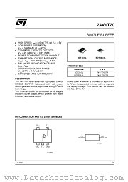 74V1T70STR datasheet pdf ST Microelectronics