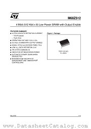 M68Z512 datasheet pdf ST Microelectronics