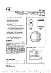 M35102 datasheet pdf ST Microelectronics