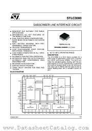 STLC3080 datasheet pdf ST Microelectronics