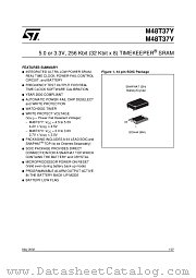 M48T37Y datasheet pdf ST Microelectronics