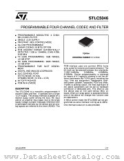 STLC5046 datasheet pdf ST Microelectronics