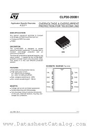 CLP30-200B1 datasheet pdf ST Microelectronics