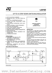 L5970D datasheet pdf ST Microelectronics