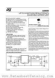 L6902D datasheet pdf ST Microelectronics