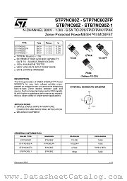 STP7NC80Z datasheet pdf ST Microelectronics