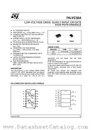 74LVC32ATTR datasheet pdf ST Microelectronics