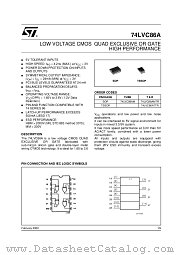 74LVC86ATTR datasheet pdf ST Microelectronics
