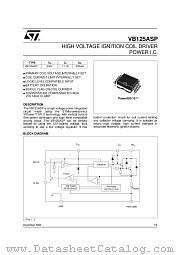 VB125ASP datasheet pdf ST Microelectronics