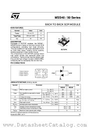 MSS40-1200 datasheet pdf ST Microelectronics