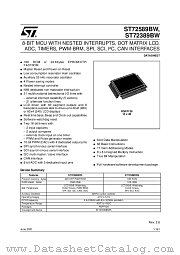 ST72T589BW5 datasheet pdf ST Microelectronics