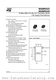 M59MR032C datasheet pdf ST Microelectronics
