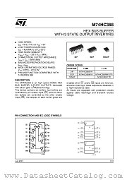 M74HC368M1R datasheet pdf ST Microelectronics