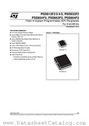 PSD854F2 datasheet pdf ST Microelectronics