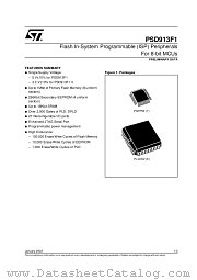 PSD913F1V datasheet pdf ST Microelectronics