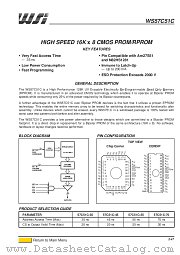 WS57C51C datasheet pdf ST Microelectronics