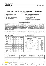 WS57C51C- datasheet pdf ST Microelectronics