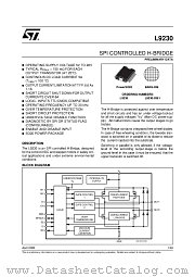 L9230 datasheet pdf ST Microelectronics