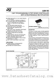 L6911E datasheet pdf ST Microelectronics
