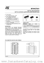 M74HCT541RM13TR datasheet pdf ST Microelectronics