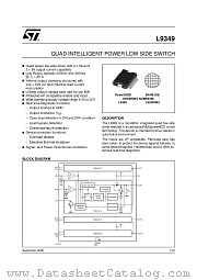 L9349 datasheet pdf ST Microelectronics