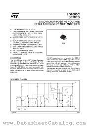 LD1085CDT33 datasheet pdf ST Microelectronics