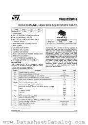 VNQ05XSP1613TR datasheet pdf ST Microelectronics
