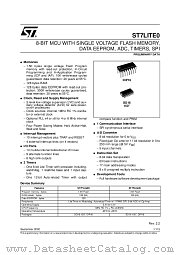 ST7FLITE05Y0B6 datasheet pdf ST Microelectronics