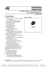 M59DR032EB datasheet pdf ST Microelectronics