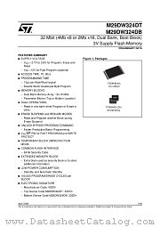 M29DW324DT datasheet pdf ST Microelectronics