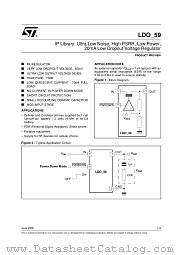 LDO_59 datasheet pdf ST Microelectronics