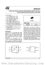 STG3157CTR datasheet pdf ST Microelectronics