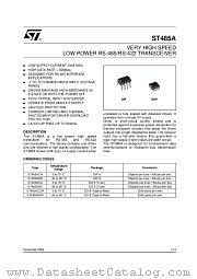 ST485ABD datasheet pdf ST Microelectronics
