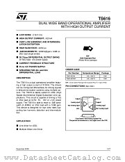 TS616IDWT datasheet pdf ST Microelectronics
