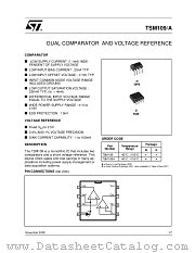 TSM109AIDT datasheet pdf ST Microelectronics