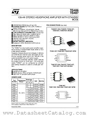 TS487IDT datasheet pdf ST Microelectronics