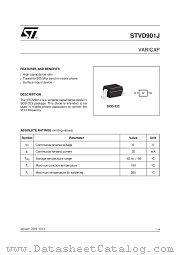 STVD901J datasheet pdf ST Microelectronics